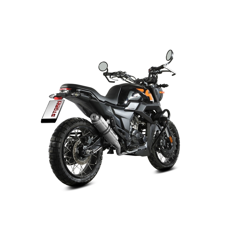 Výfuk kompletný 1x1 STORM GP nerez pre ZONTES ZT 125 2021-2024