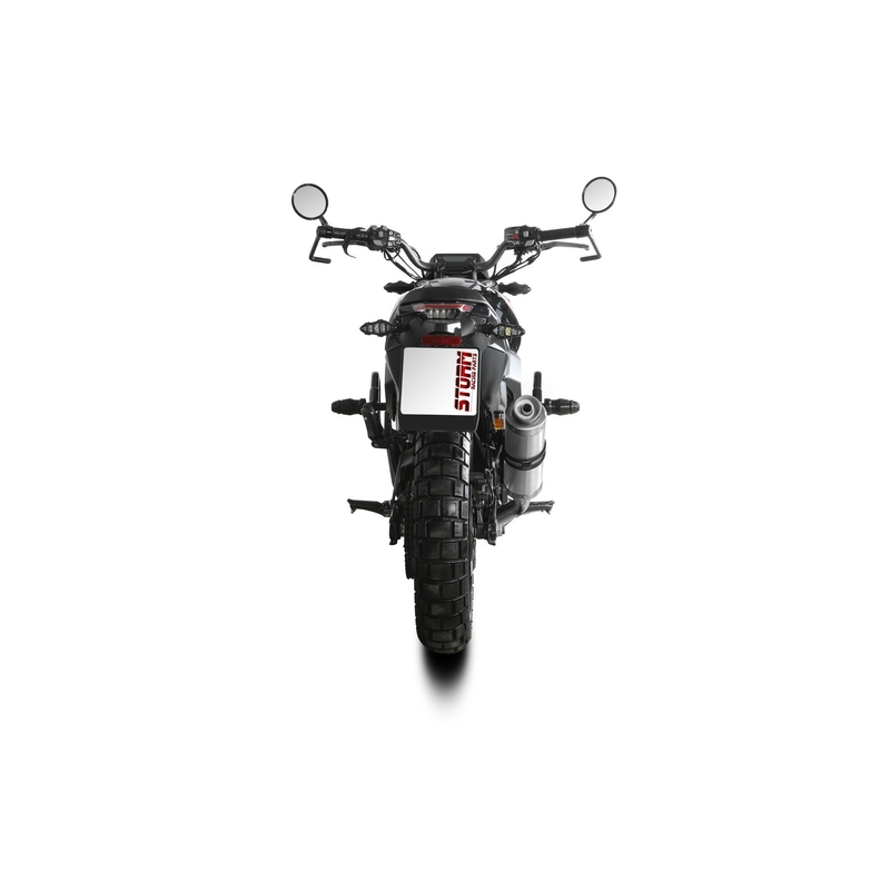 Výfuk kompletný 1x1 STORM GP nerez pre ZONTES ZT 125 2021-2024
