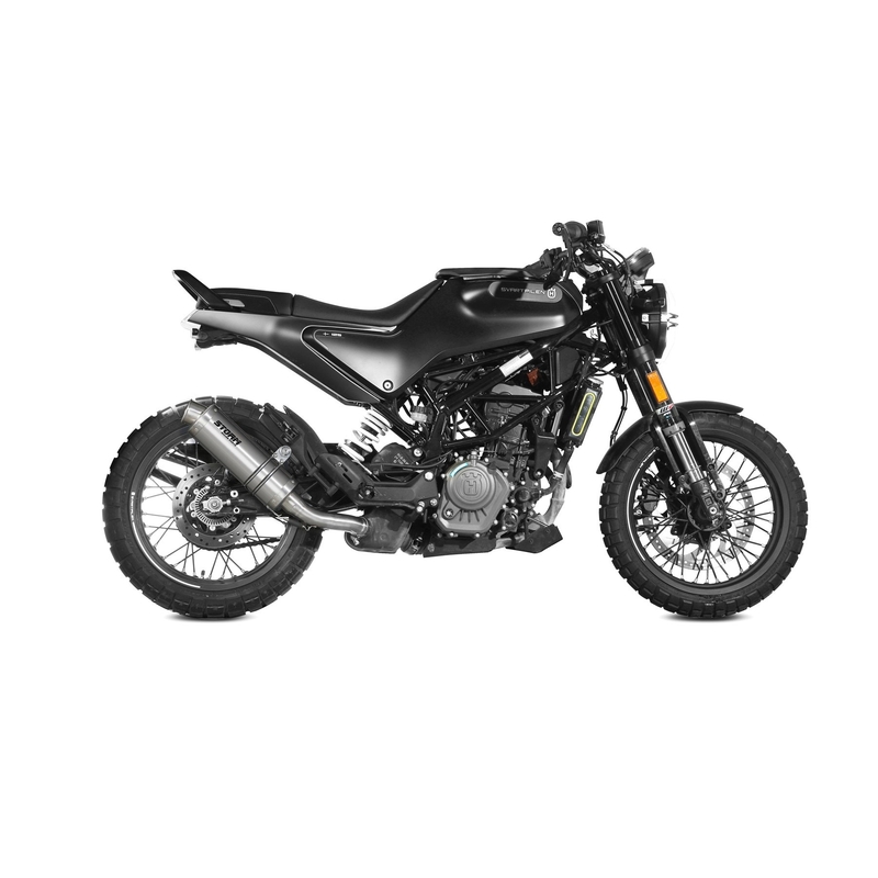 Koncovka výfuku STORM GP nerez pre HUSQVARNA Svartpilen 125 2021-2023