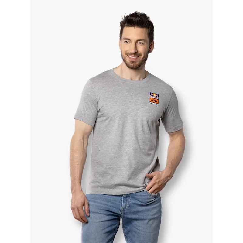 Tričko KTM Backprint šedé