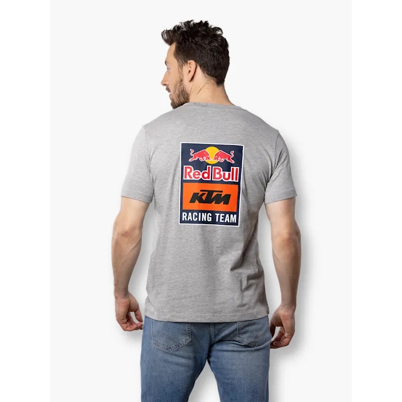 Tričko KTM Backprint šedé