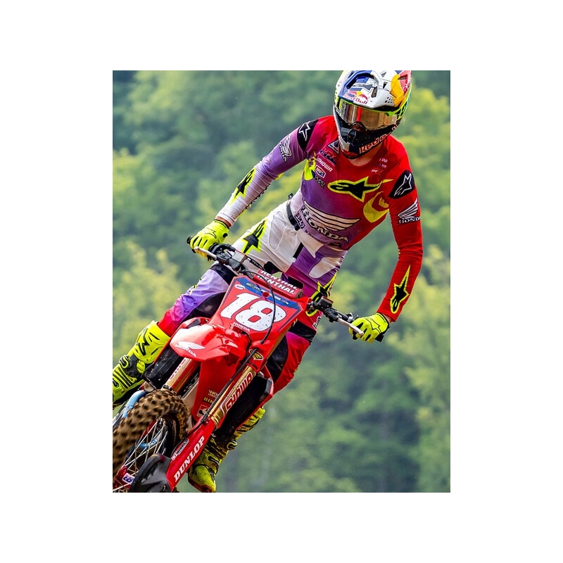 Čižmy na motocykel Alpinestars Tech 10 2024 žlto fluorescenčno-čierno-červené fluo
