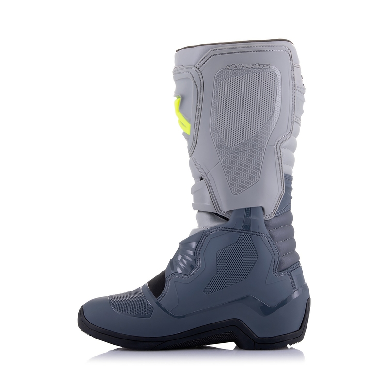 Topánky na motorku Alpinestars Tech 3 svetlo šedo-čierno-fluo žlté
