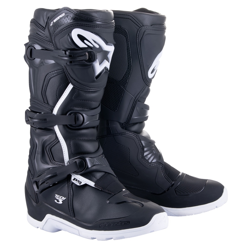 Čižmy na motocykel Alpinestars Tech 3 Enduro Waterproof 2024 čierno-biele
