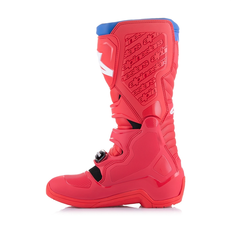 Topánky na motorku Alpinestars Tech 5 červeno-modro-bielo-čierne