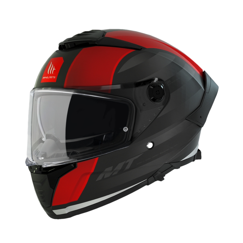 Integrálna prilba na motocykel MT THUNDER 4 SV TREADS B5 čierno-červená