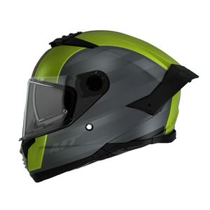 Integrálna helma na motorku MT THUNDER 4 SV TREADS D3 šedo-zelená