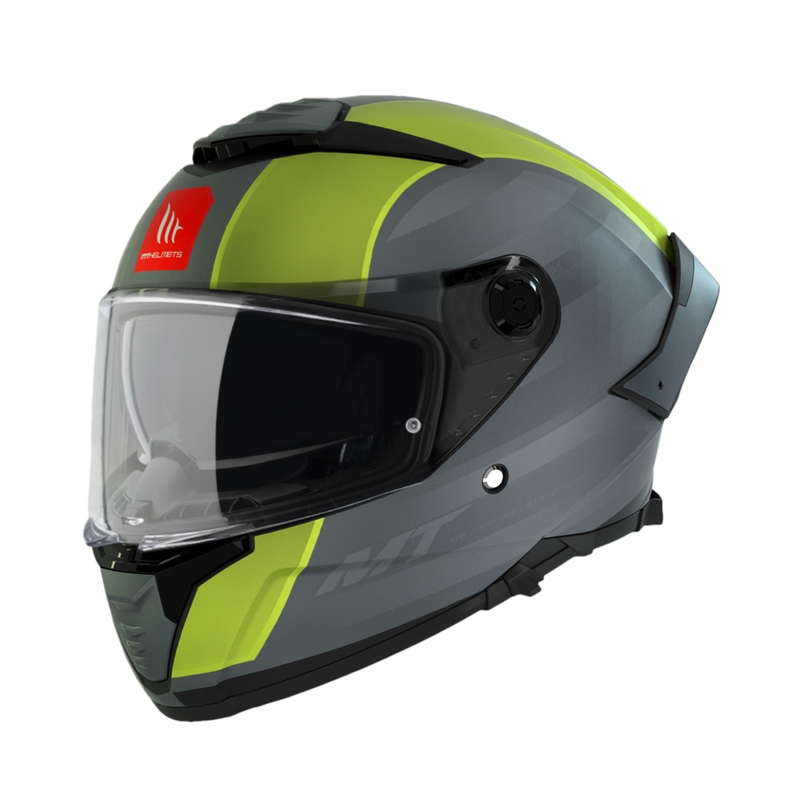 Integrálna prilba na motocykel MT THUNDER 4 SV TREADS D3 šedo-zelená