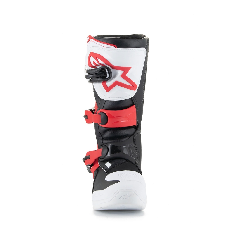 Detské čižmy na motocykel Alpinestars Tech 3S Youth bielo-čierno-červené