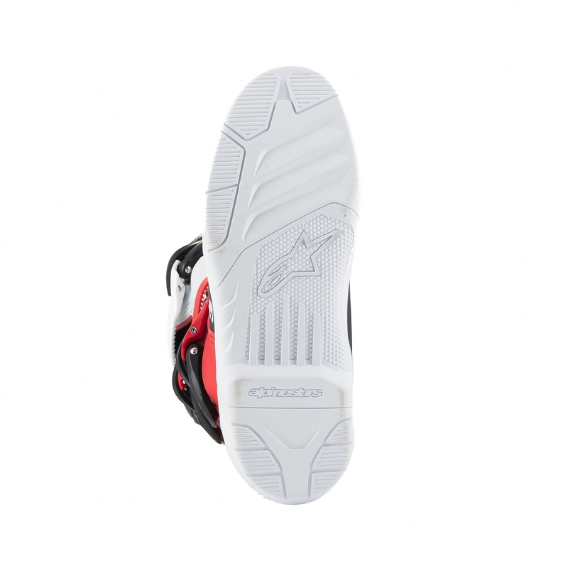 Detské čižmy na motocykel Alpinestars Tech 3S Youth bielo-čierno-červené