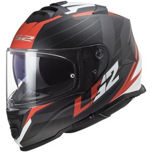 Integrálna helma na motocykel LS2 FF800 Storm II Nerve čierno-červená