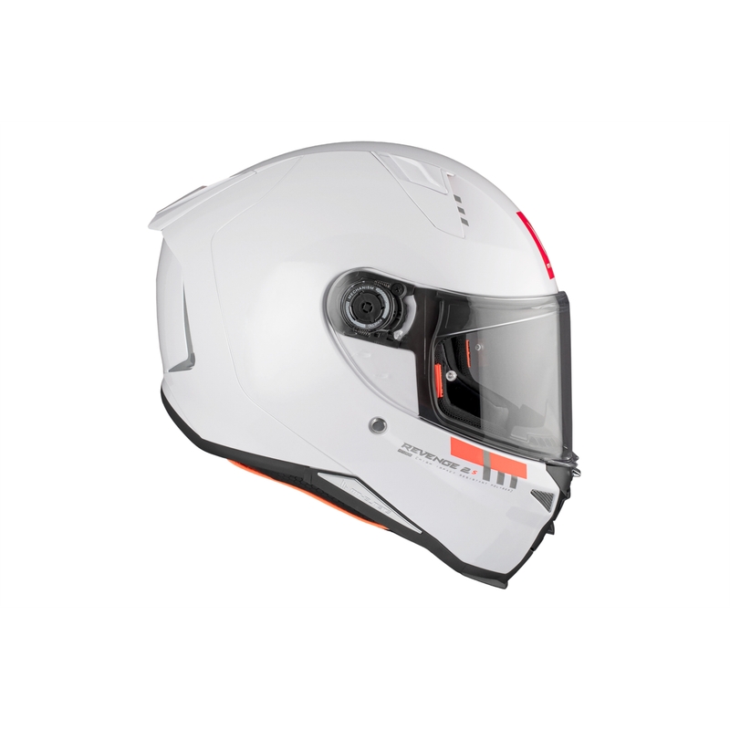 Integrálna prilba na motocykel MT REVENGE 2 S SOLID A0 lesklá biela