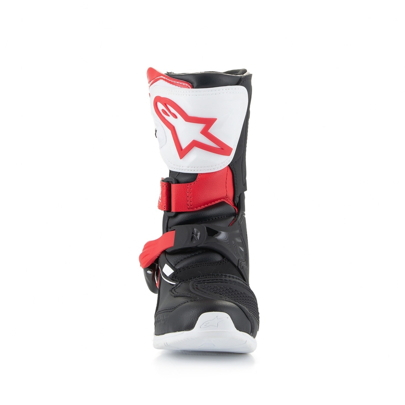 Detské topánky na motorku Alpinestars Tech 3S Kids čierno-bielo-červené