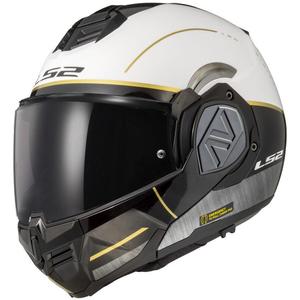 Preklápacia helma na motocykel LS2 FF906 Advant Iron bielo-čierna matná