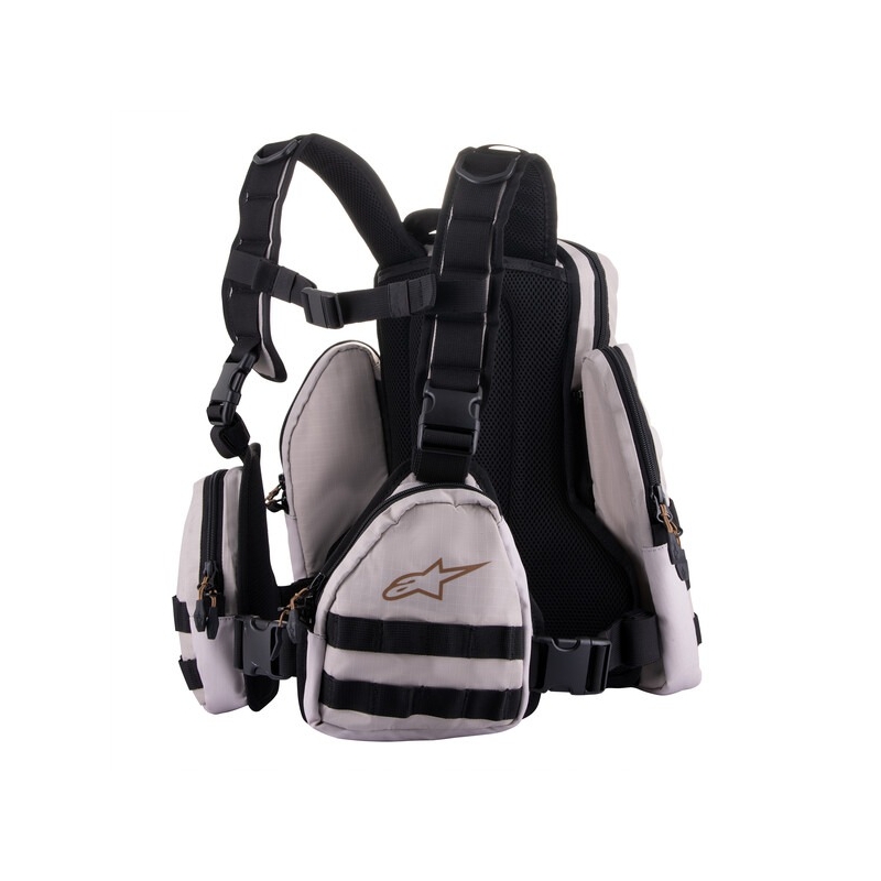Batoh Alpinestars Techdura Tactical šedo-čierny 9 l