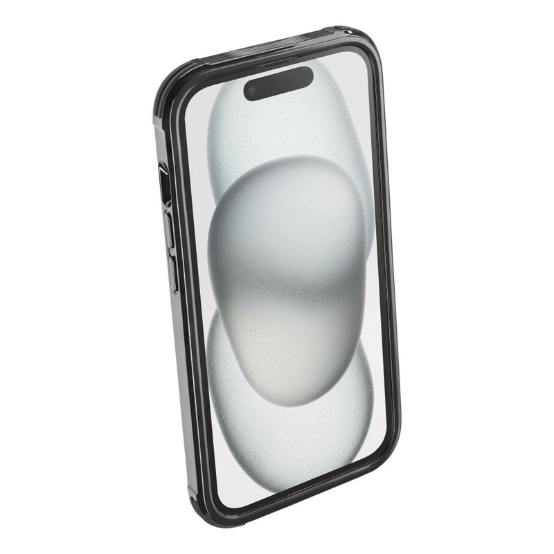 Ochranný kryt Interphone QUIKLOX Tetraforce - Apple iPhone 15 PRO čierny