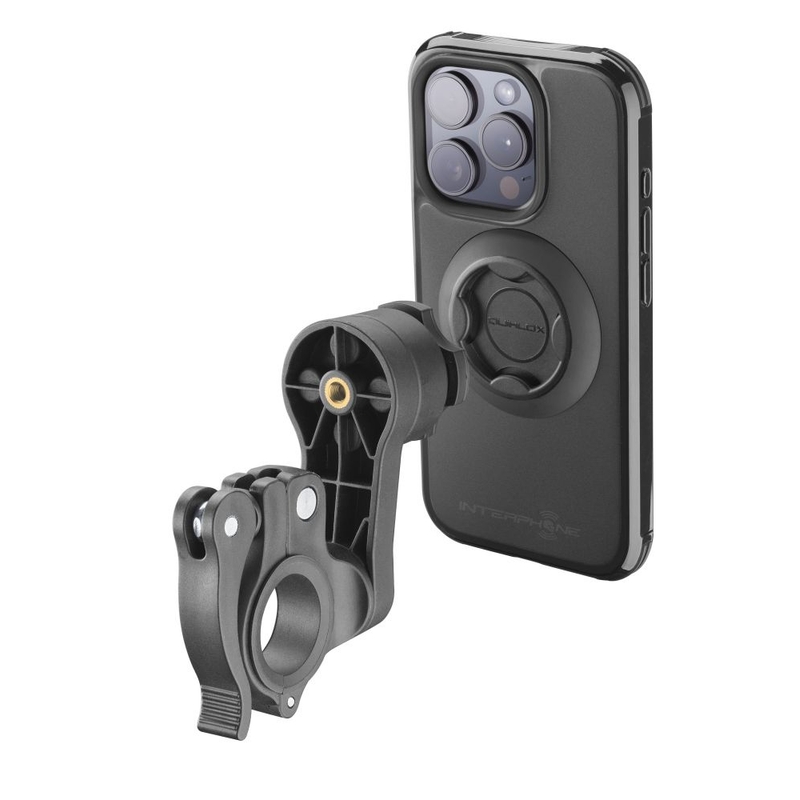 Ochranný kryt Interphone QUIKLOX Tetraforce - Apple iPhone 15 PRO čierny
