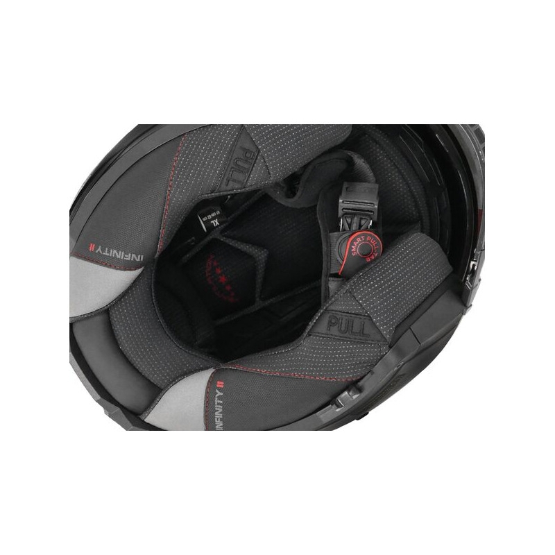 Otvorená prilba na motorku LS2 OF603 Infinity II Carbon Solid čierna matná