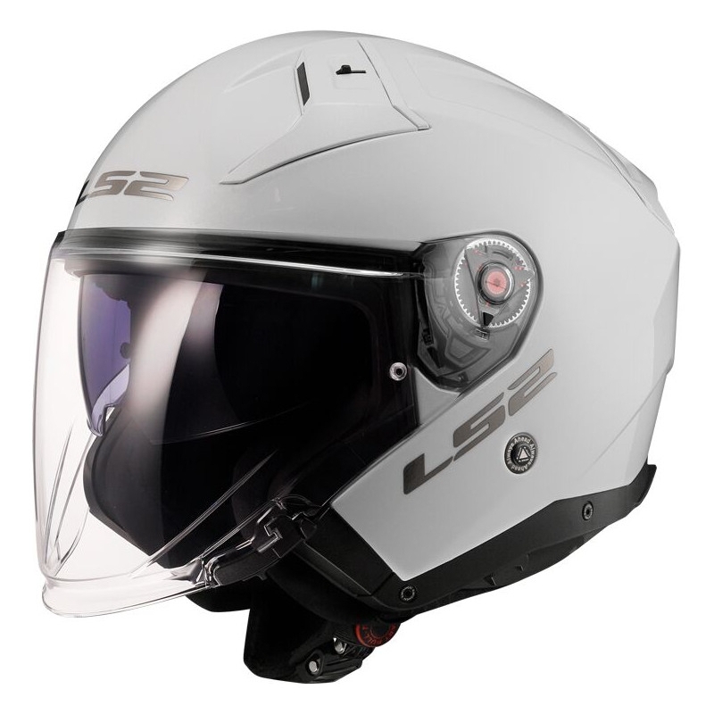 Otvorená prilba na motorku LS2 OF603 Infinity II Solid biela