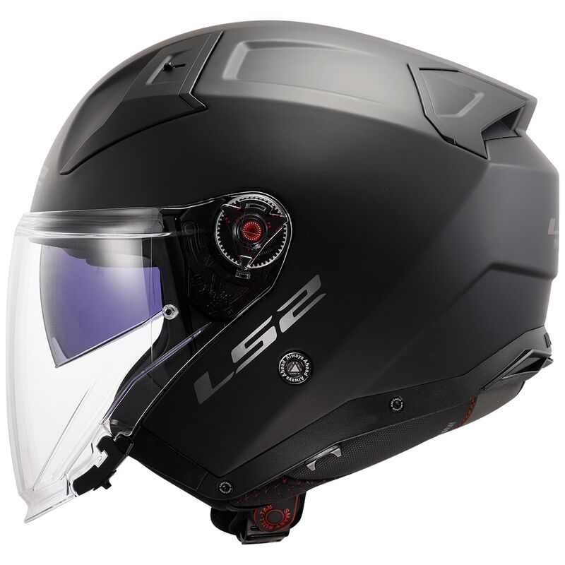 Otvorená prilba na motorku LS2 OF603 Infinity II Solid čierna matná