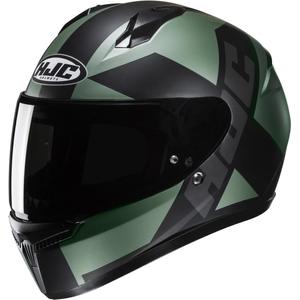 Integrálna helma na motorku HJC C10 Tez MC4SF čierno-zelená