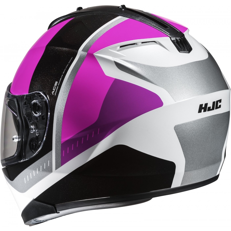 Integrálna helma na motorku HJC C70N Alia MC8 čierno-bielo-ružová