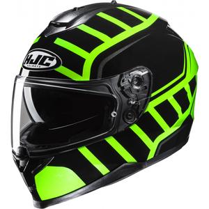 Integrálna helma na motorku HJC prilba C70N MC4H čierno-fluo zelená