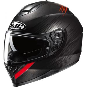 Integrálna helma na motorku HJC C70N Sway MC1 červeno-čierna