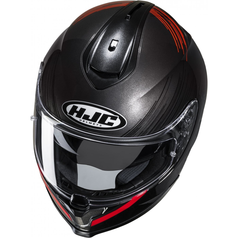 Integrálna prilba na motocykel HJC C70N Sway MC1 červeno-čierna