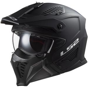 Helma na motocykel LS2 OF606 Drifter Solid čierna matná