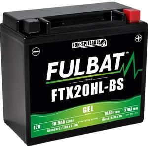 Gelový akumulátor FULBAT FTX20HL-BS GEL (YTX20HL-BS GEL)