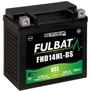 Gelový akumulátor FULBAT FHD14HL-BS GEL (Harley.D) (YHD14HL-BS GEL)