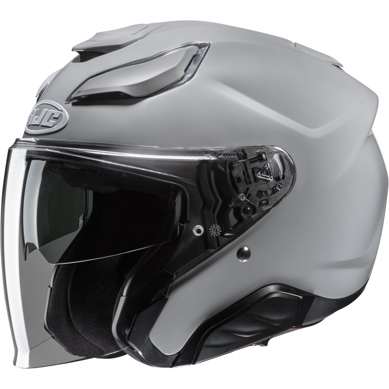 Otvorená prilba na motocykel HJC F31 Solid sivá