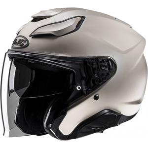 Otvorená helma na motorku HJC F31 piesková