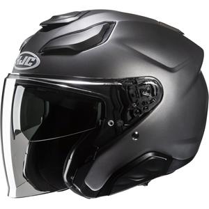 Otvorená helma na motorku HJC F31 Solid titánová