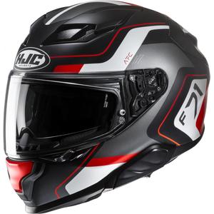 Integrálna helma na motorku HJC F71 Arcan MC1SF čierno-šedo-červená