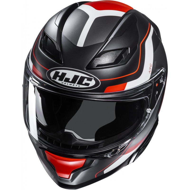 Integrálna helma na motorku HJC F71 Arcan MC1SF čierno-šedo-červená