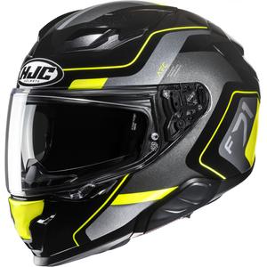 Integrálna helma na motorku HJC F71 Arcan MC3H čierno-šedo-fluo žltá