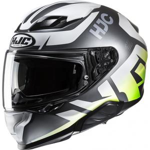 Integrálna helma na motorku HJC F71 Bard MC4HSF šedo-bielo-zelená