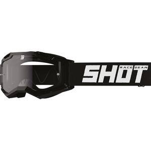 Detské motokrosové okuliare Shot Rocket Kid 2.0 čierne (číre plexi)