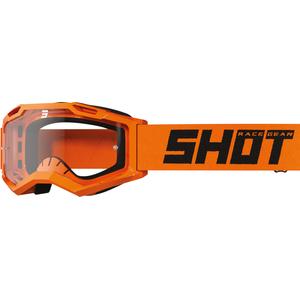 Detské motokrosové okuliare Shot Rocket Kid 2.0 oranžové (číre plexi)