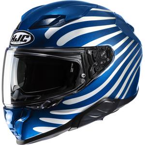 Integrálna helma na motorku HJC F71 Zen MC2 bielo-modrá