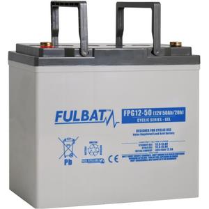 Gelový akumulátor FULBAT FPG12-50 (T6)