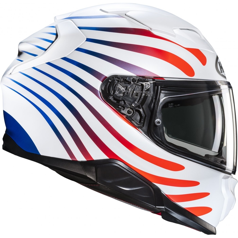 Integrálna helma na motorku HJC F71 Zen MC21SF bielo-duhová