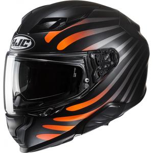 Integrálna helma na motorku HJC F71 Zen MC7SF čierno-šedo-oranžová
