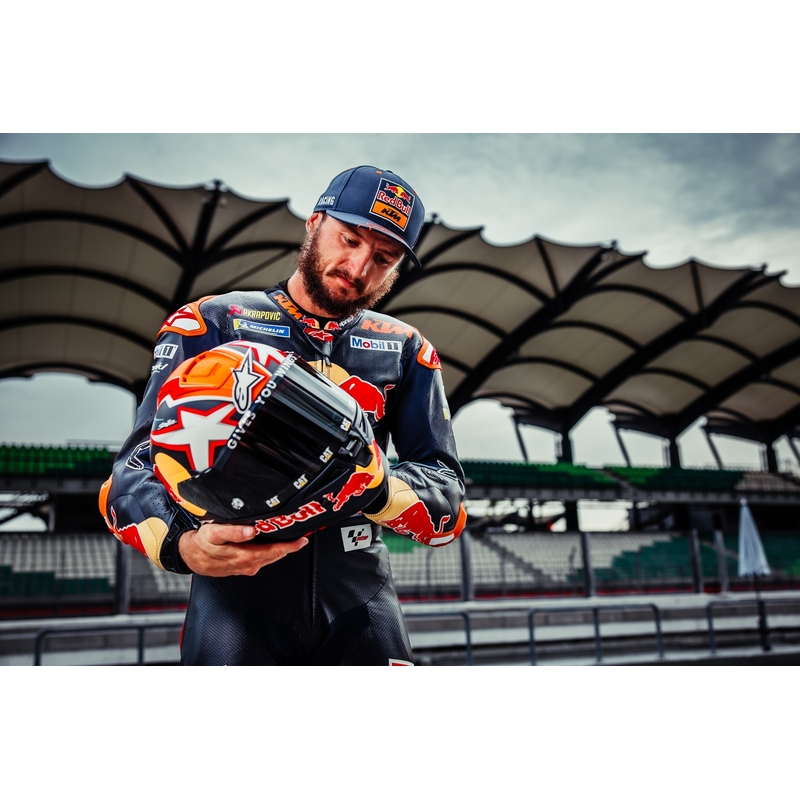 Integrálna helma na motorku Alpinestars Supertech R-10 Solid carbon biela matná