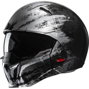Otvorená helma s maskou HJC i20 Furia MC5 čierno-šedá