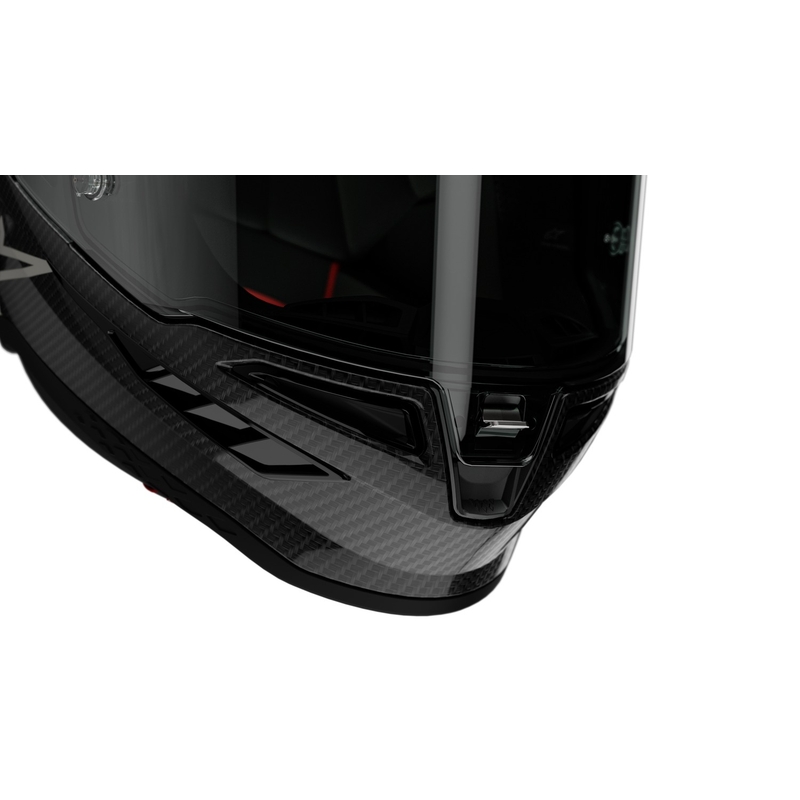 Integrálna helma na motorku Alpinestars Supertech R-10 Element carbon strieborno-čierna