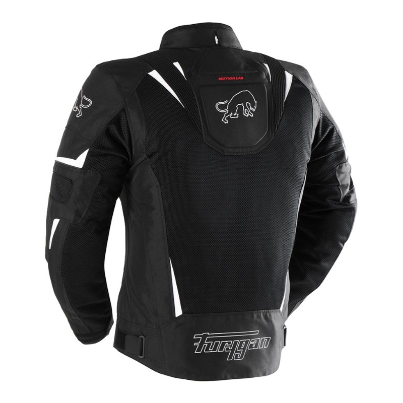 Bunda na motocykel Furygan ULTRA SPARK 3IN1 VENTED+ čierno-biela)