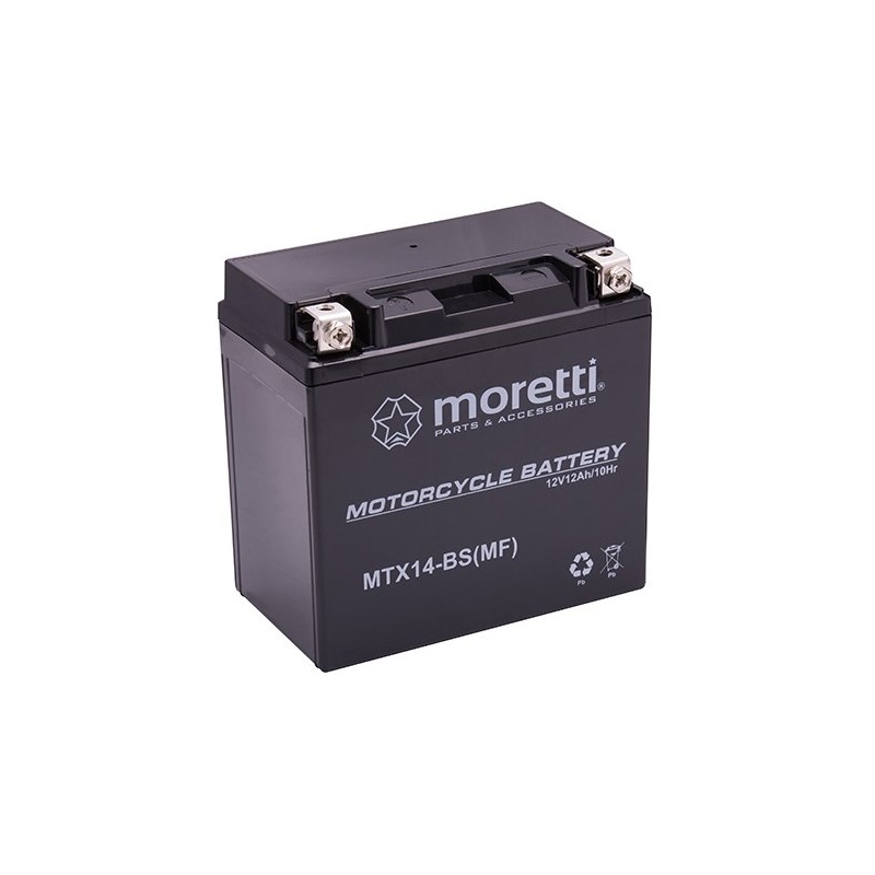 Bezúdržbová gélová batéria Moretti MTX14-BS, 12 V, 12 Ah výpredaj